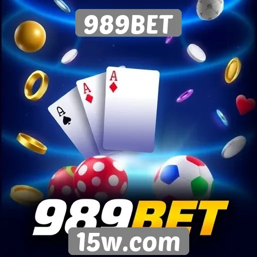 Variedade de jogos disponíveis no 989BET